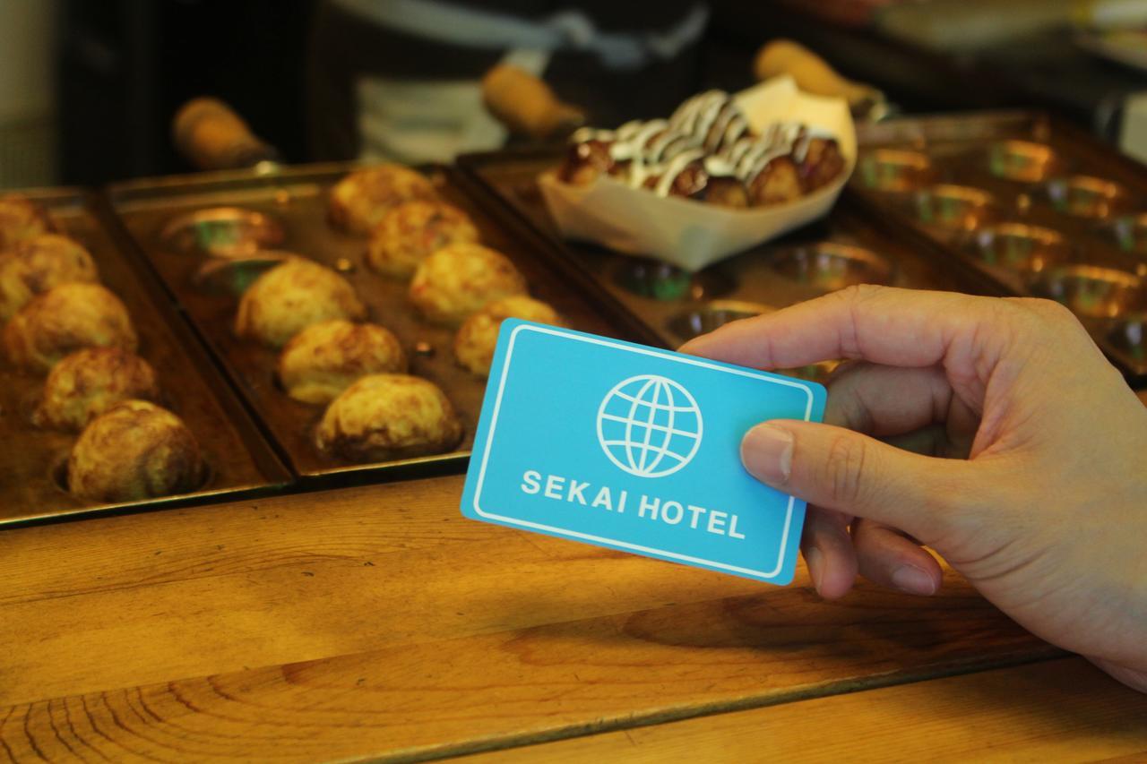 Sekai Hotel Tsuki Ōsaka Exterior foto